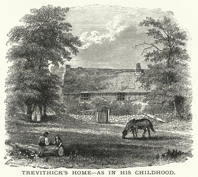 Hogar de Trevithick, como en su infancia de English School