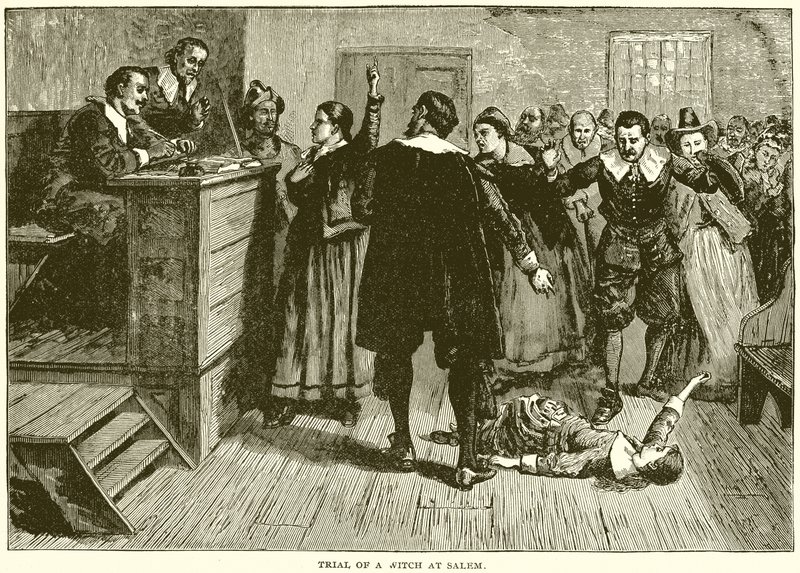 Juicio de una Bruja en Salem de English School