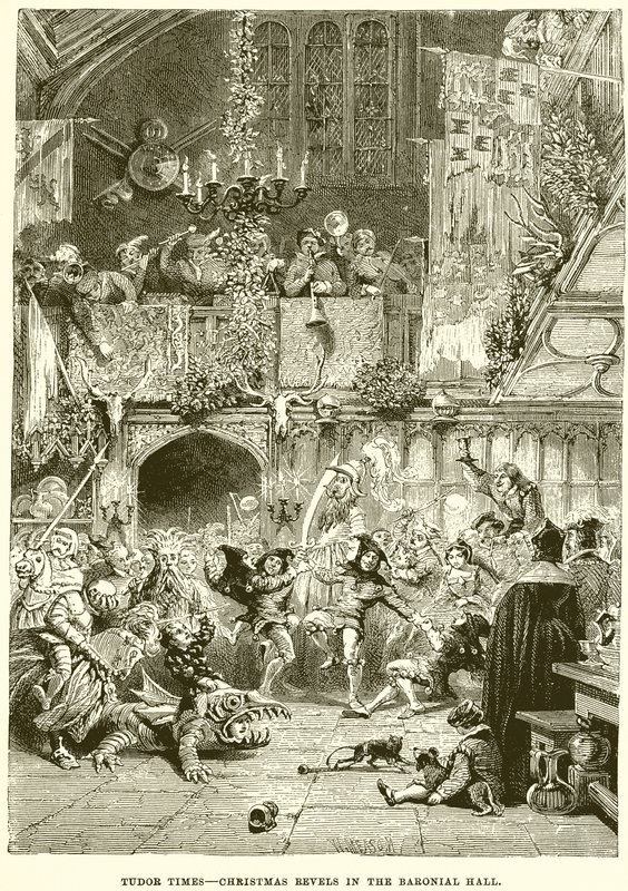 Tiempos Tudor: Festejos navideños en el salón señorial de English School