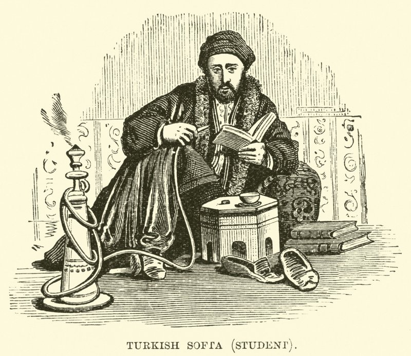 Softa turco, estudiante de English School