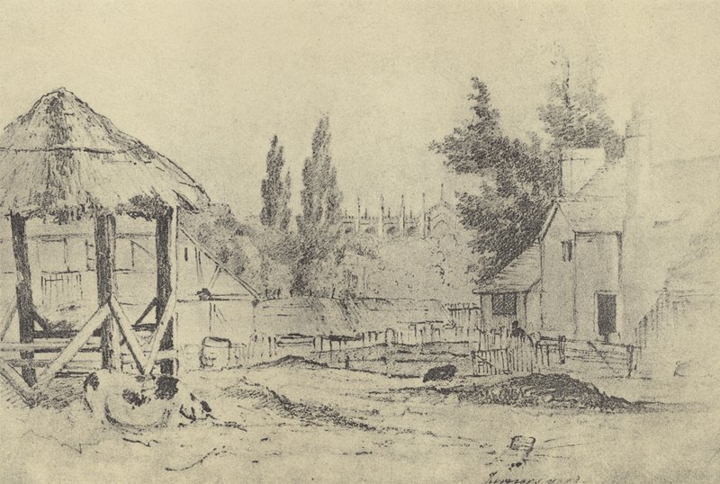 Granja Turners, c 1821 de English School