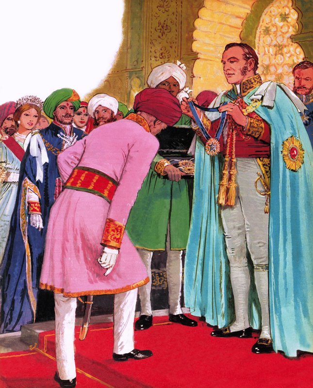 Crepúsculo de un imperio: Los virreyes de la reina de English School