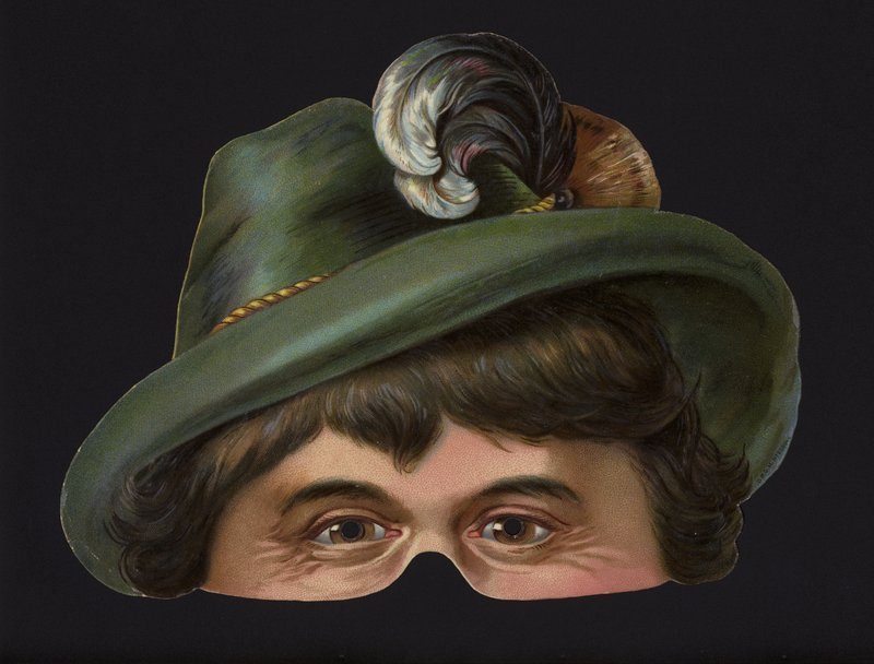 Chico tirolés, máscara victoriana de English School