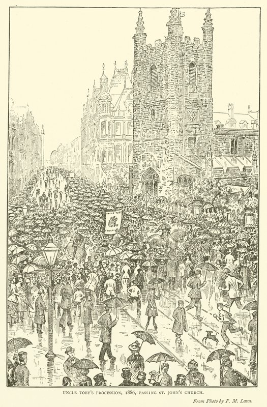 Procesión del Tío Toby de English School