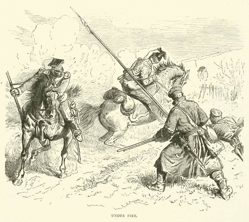 Bajo fuego, septiembre 1870 de English School