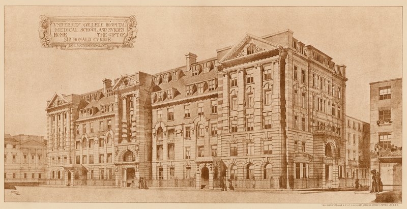 University College Hospital, Medical School y Nurses Home de English School
