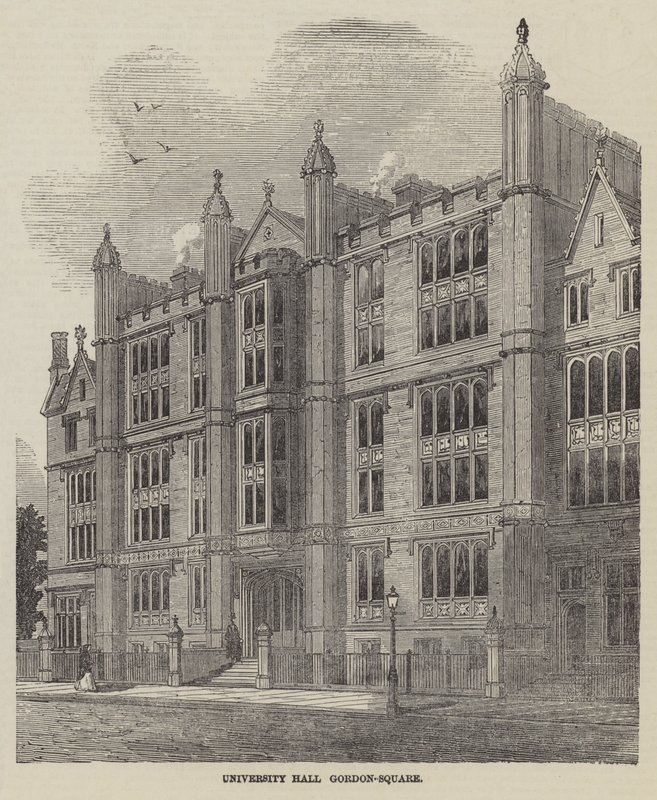 Salón de la Universidad, Gordon-Square de English School