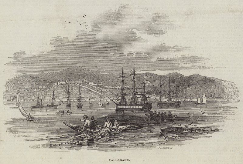 Valparaíso (grabado) de English School