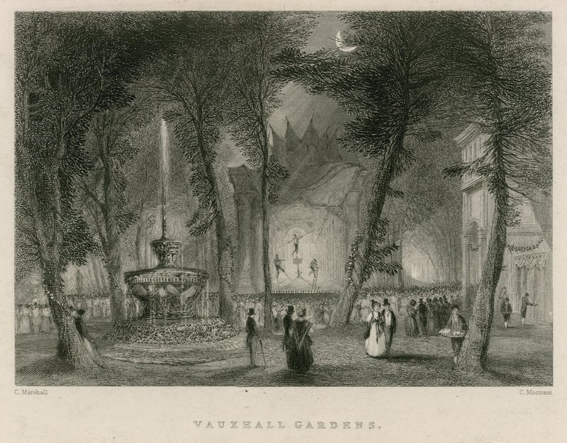 Vauxhall Gardens, Londres de English School