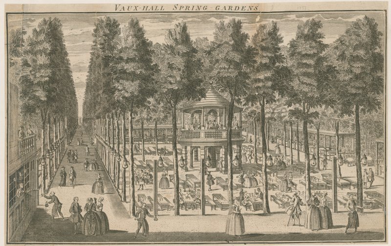 Jardines de Primavera de Vauxhall de English School