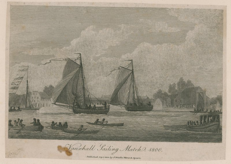 Competencia de vela en Vauxhall de English School