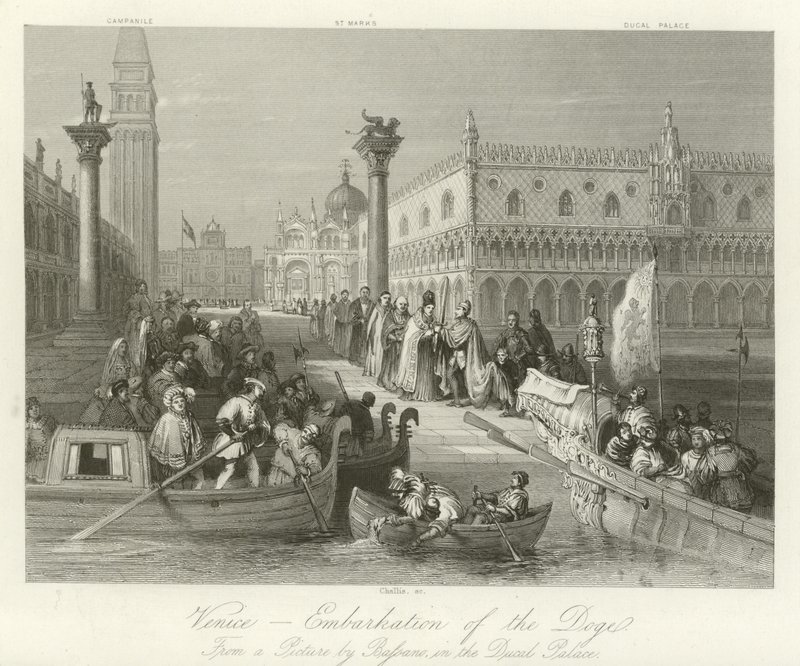 Venecia - Embarque del Dux de English School