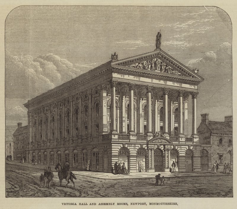 Victoria Hall y Salas de Asamblea, Newport, Monmouthshire de English School
