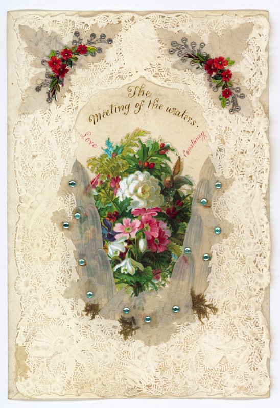 Tarjeta de San Valentín Victoriana de English School
