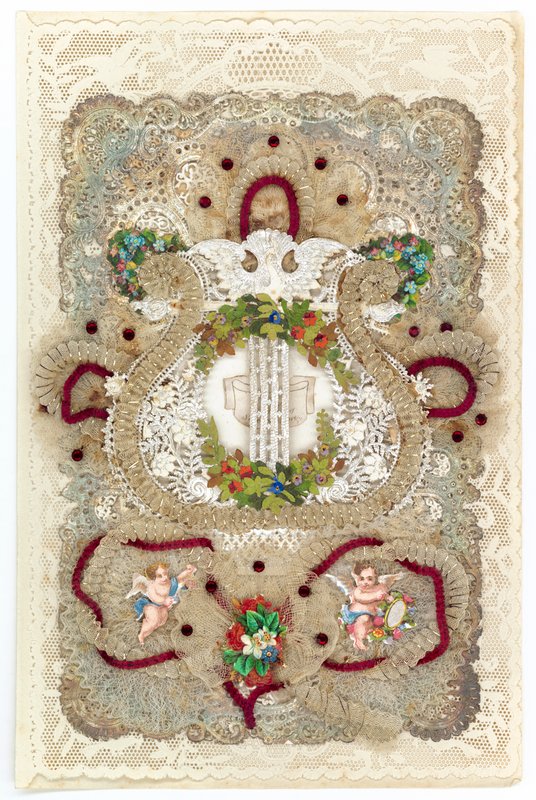 Tarjeta de San Valentín Victoriana de English School