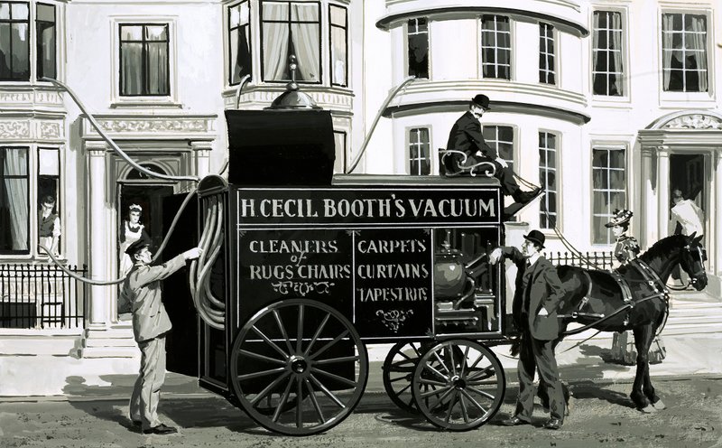 Servicio de Limpieza Victoriano, H Cecil Booth de English School