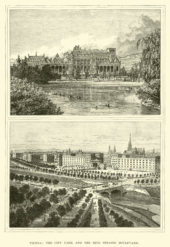 Viena, el Parque de la Ciudad y el Bulevar Ring Strasse de English School