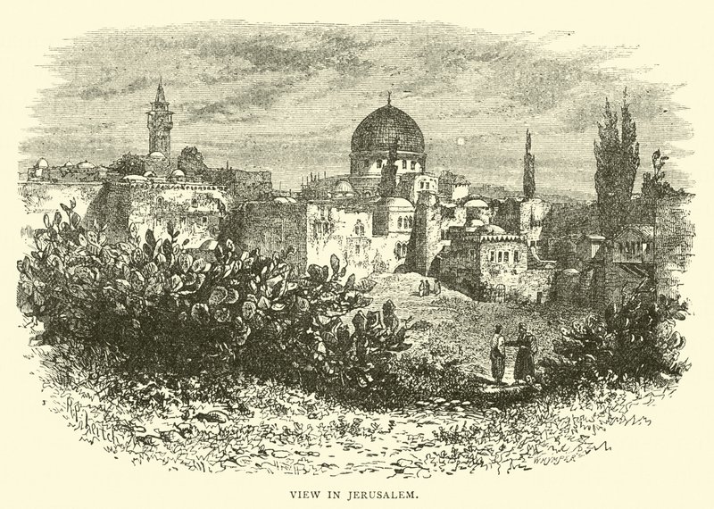 Vista en Jerusalén de English School