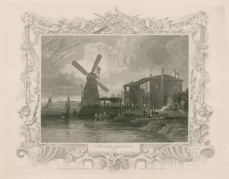 Vista cerca de Battersea de English School