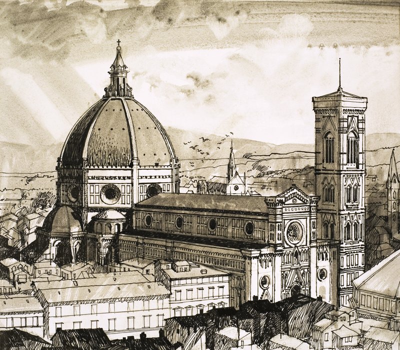 Vista de Florencia de English School