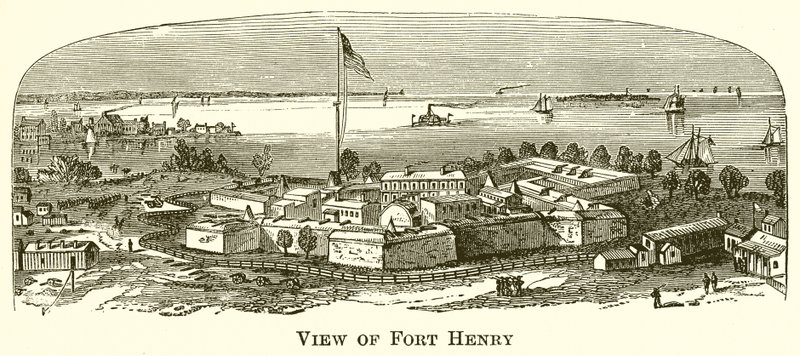 Vista del fuerte Henry de English School