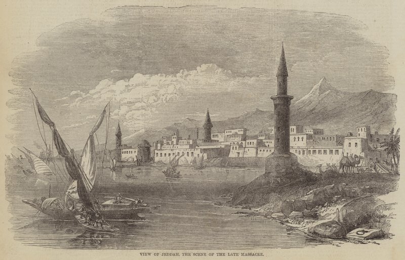Vista de Yeda, escena de la última masacre de English School