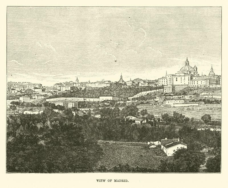 Vista de Madrid de English School