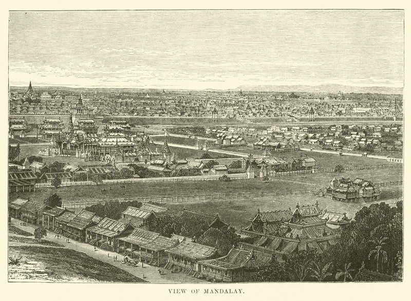 Vista de Mandalay de English School