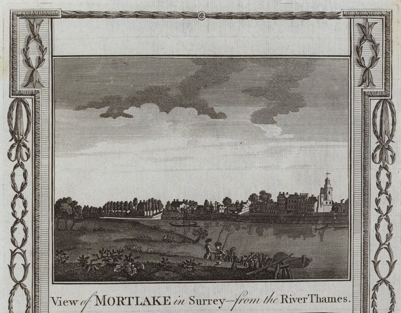 Vista de Mortlake de English School