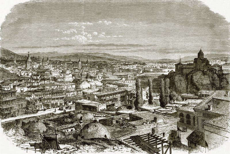 Vista de Tiflis de English School