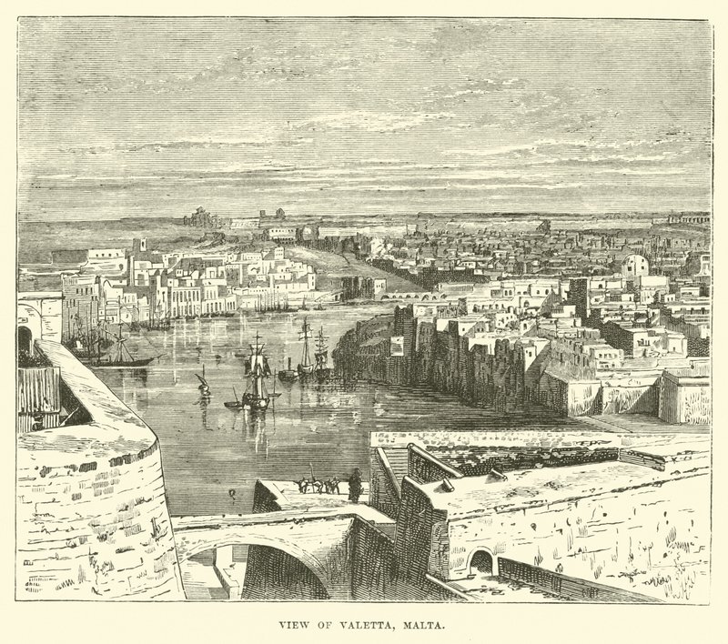Vista de Valetta, Malta de English School