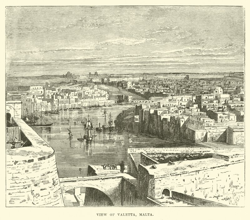 Vista de La Valeta, Malta de English School