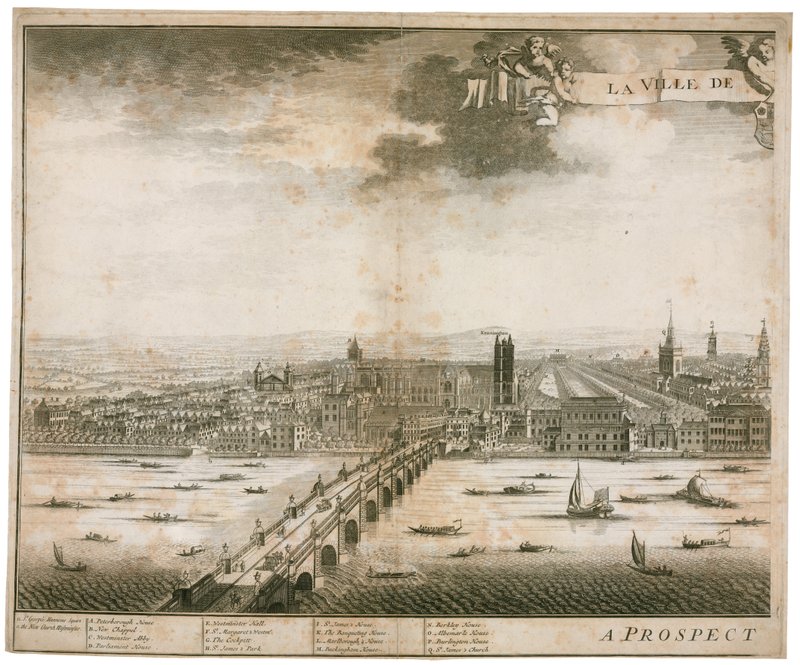 Vista de Westminster y el Puente de English School