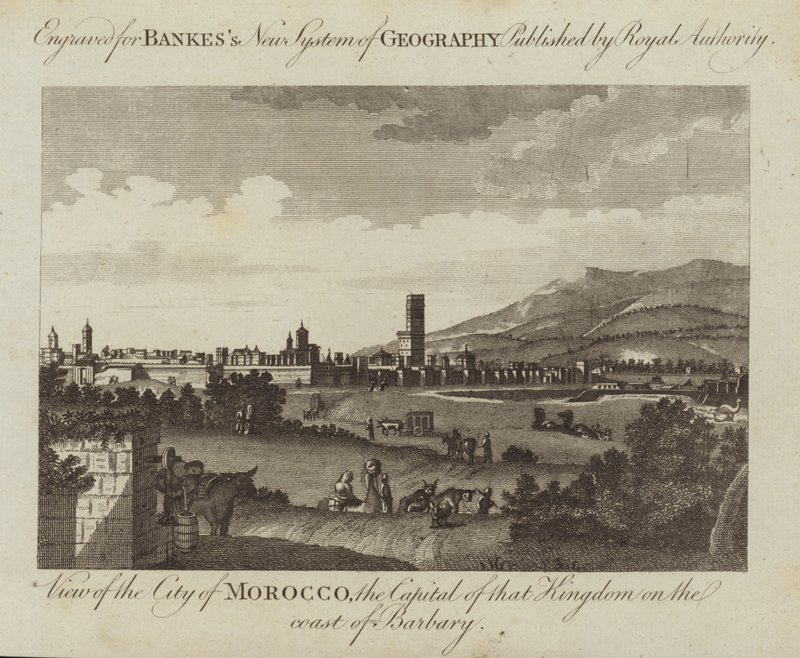 Vista de la ciudad de Marruecos de English School