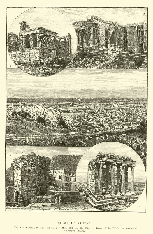Vistas en Atenas de English School