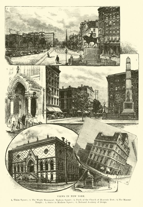 Vistas de Nueva York de English School