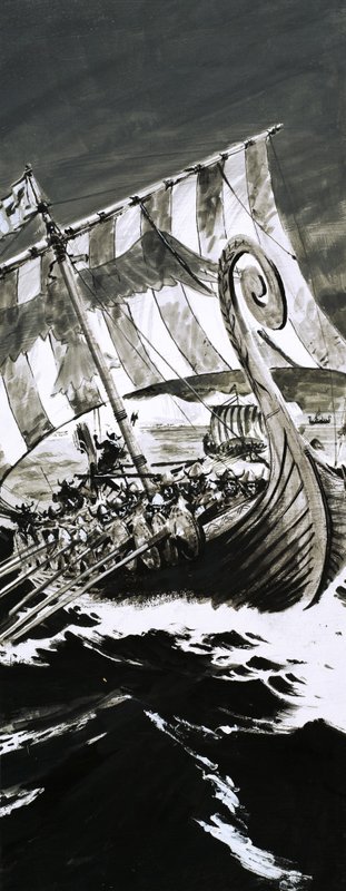 Barco vikingo de English School