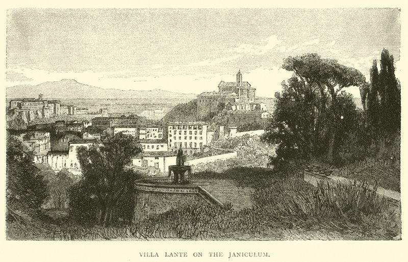 Villa Lante en el Janículo de English School