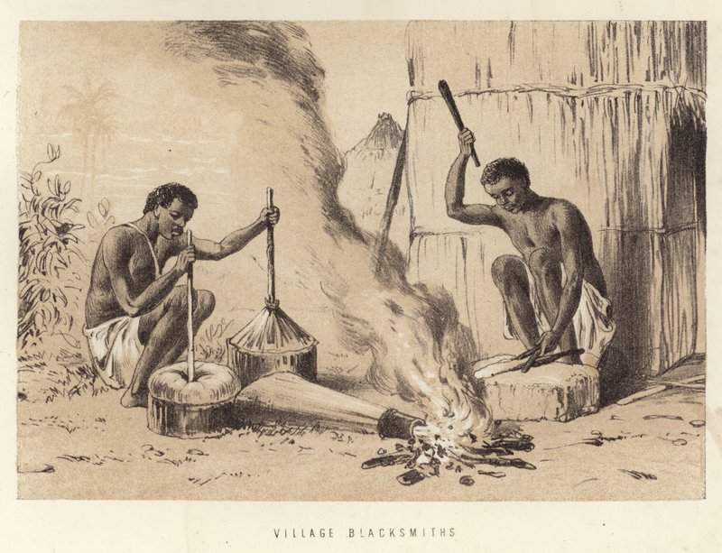 Herreros del pueblo de English School
