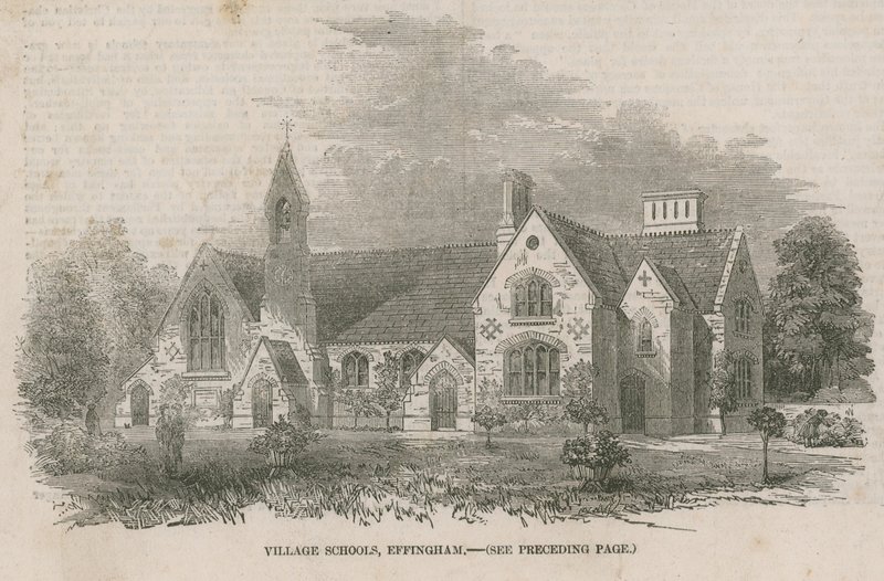 Escuelas del pueblo en Effingham de English School