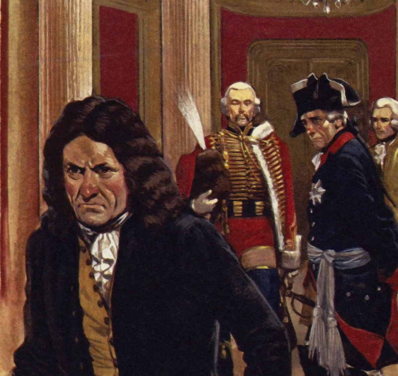 Voltaire tuvo una relación tormentosa con Federico, el Príncipe Heredero de Prusia de English School