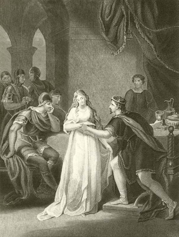 Vortigern y Rowena de English School