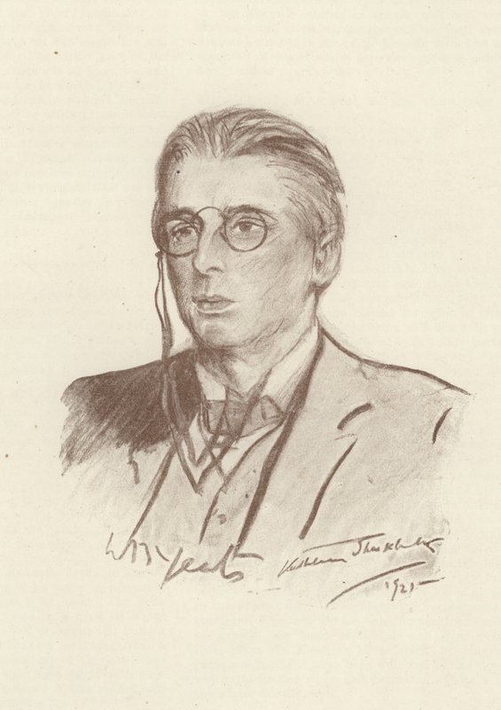 W B Yeats, poeta irlandés de English School