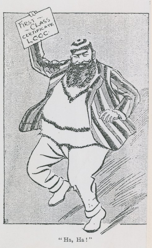 W G Grace celebra de English School