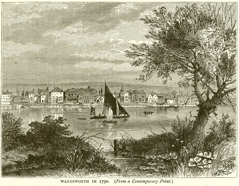 Wandsworth en 1790 de English School