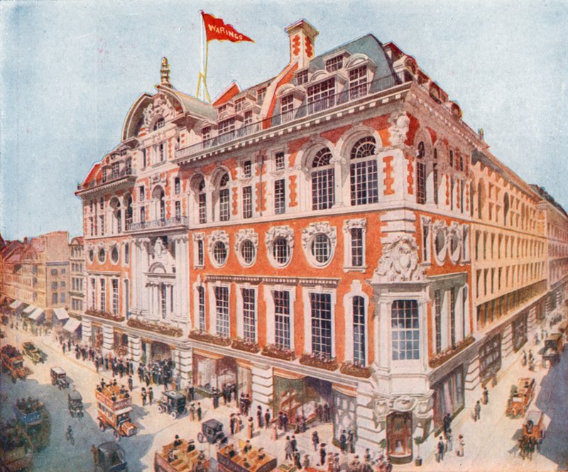 Waring and Gillow en Oxford Street de English School