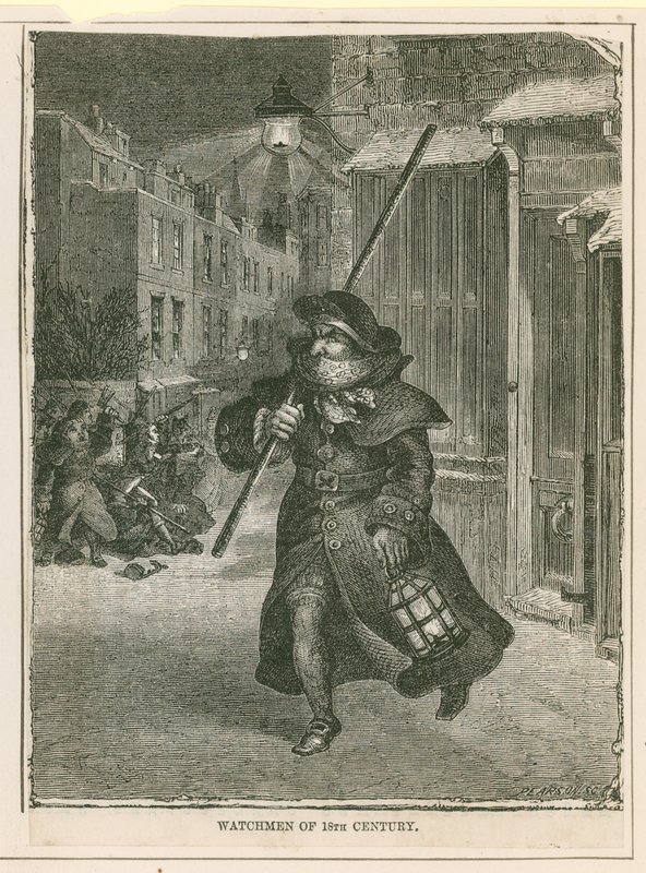 Vigilantes del siglo XVIII de English School