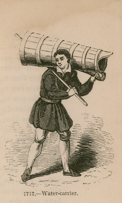 Portador de agua de English School