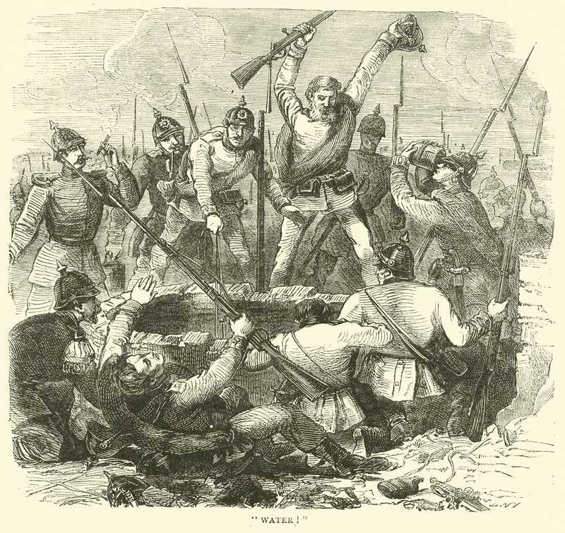 ¡Agua!, enero 1871 de English School