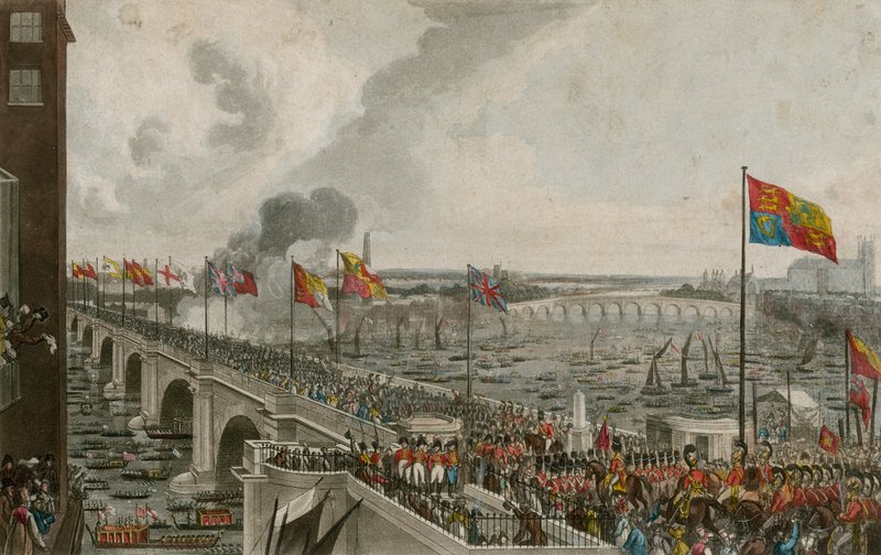 Puente de Waterloo, Londres de English School